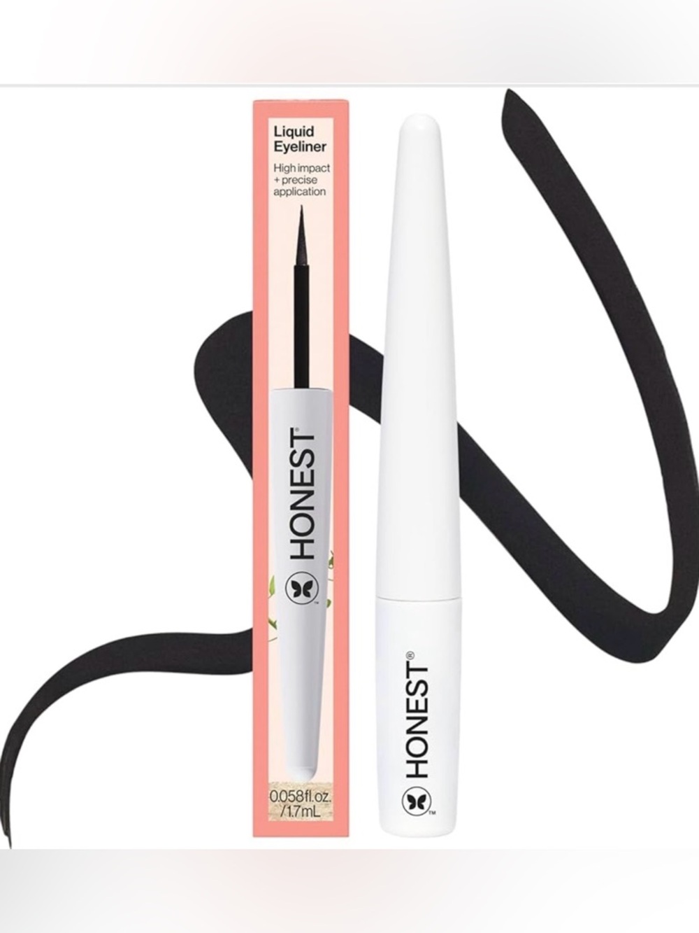 Honest Beauty Longlasting Black Liquid Eyeliner (NEW)